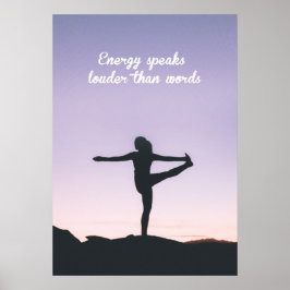 Inner Energy, Outer Peace Poster
