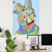 "Inner Face" von Ruchell Alexander Poster (Heimbüro)