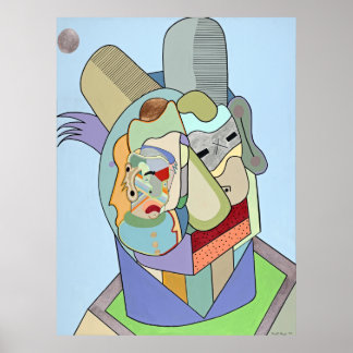 "Inner Face" von Ruchell Alexander Poster