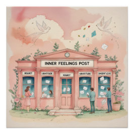 Inner Feelings Post Office — Letters Never Sent Poster