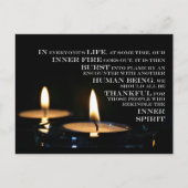 Inner Flame postcard Postkarte (Vorderseite)