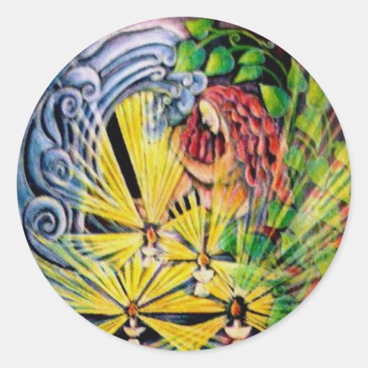 Inner Journey Mandala Sticker (Vorderseite)