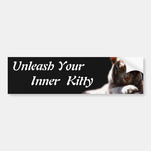 Inner Kitty Sticker Autoaufkleber (Vorne)