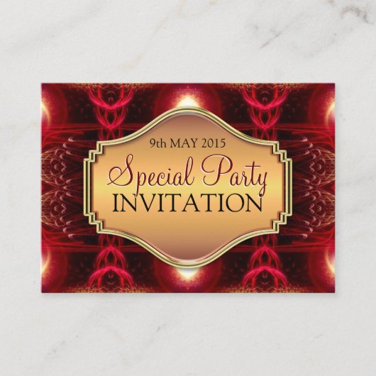 Inner Light Fraktal Kunst, Dichtung und Musik Begleitkarte (Vorderseite)