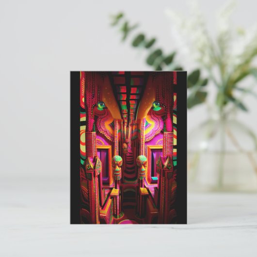 Inner Monolog Postkarte (Stehend Vorderseite)