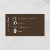 Inner Oracle | Third Eye Design Visitenkarte (Rückseite)