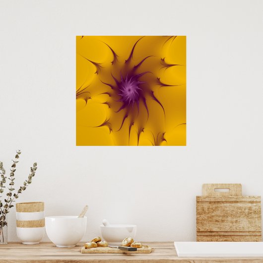 Inner Orchid Poster (Küche)