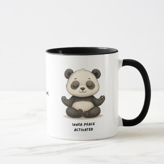 Inner Peace Activated Mug | Add Name or Text Tasse (Rechts)