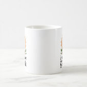 Inner Peace Carrot - Achtsames Essen Kunst Kaffeetasse (Mittel)