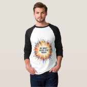 "Inner Peace Explosion Graphic Tee" T-Shirt (Vorne ganz)