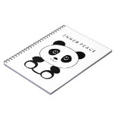 Inner Peace Panda Notizblock (Linke Seite)