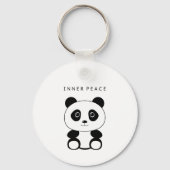 Inner Peace Panda Schlüsselanhänger (Rückseite)