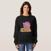 Inner Peace Sloth Sweatshirt (Vorne ganz)