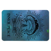 Inner Peace Zen Frog Magnet (Horizontal)