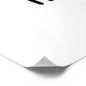 Inner Peas Funny Meditating Pea Pub Poster (Ecke)