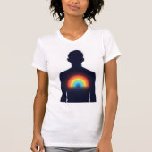 Inner Rainbow Glow T-Shirt (Vorderseite)