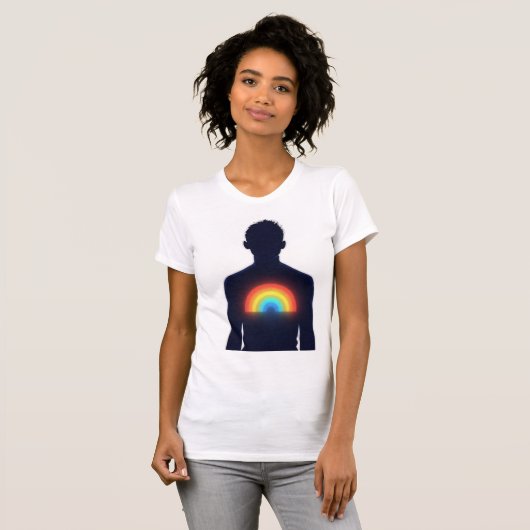 Inner Rainbow Glow T-Shirt (Vorne ganz)