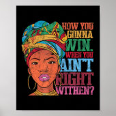 Inner - Sieg - Wahrheit Uni Erwachsene - Schwarz - Poster (Vorne)