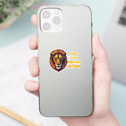 Inner Strength Unleashed Aufkleber (Telefon)