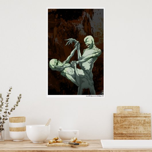 Inner Struggle Poster (Küche)