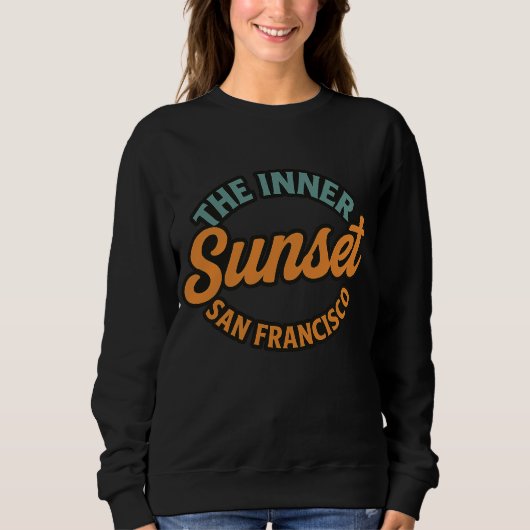 Inner Sunset San Francisco Sweatshirt (Vorderseite)