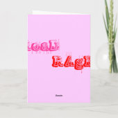 Inner Sushi Valentine's Day Card Feiertagskarte (Rückseite)