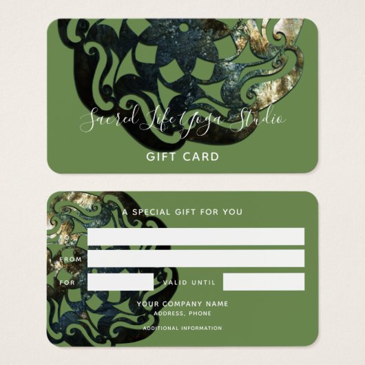 Inner Temple Mandala (Vorne & Hinten)