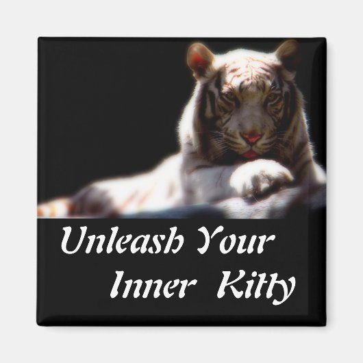 Inner Tiger Kitty Magnet (Vorne)