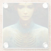 Inner View Fantasy Sci-Fi Glasuntersetzer (Rückseite)