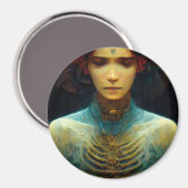 Inner View Fantasy Sci-Fi Magnet (Vorderseite/Rückseite)