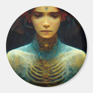 Inner View Fantasy Sci-Fi Magnet