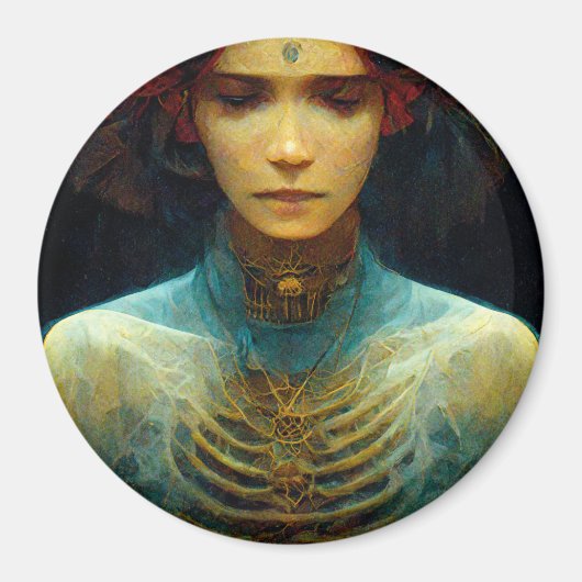 Inner View Fantasy Sci-Fi Magnet (Vorne)