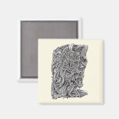 Innerbastman, Tinte zeichnend Magnet (Vorderseite/Rückseite)