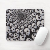 innercircleskulls1 mousepad (Mit Mouse)