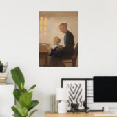 Innere Ancher von Mutter und Kind Poster (Heimbüro)