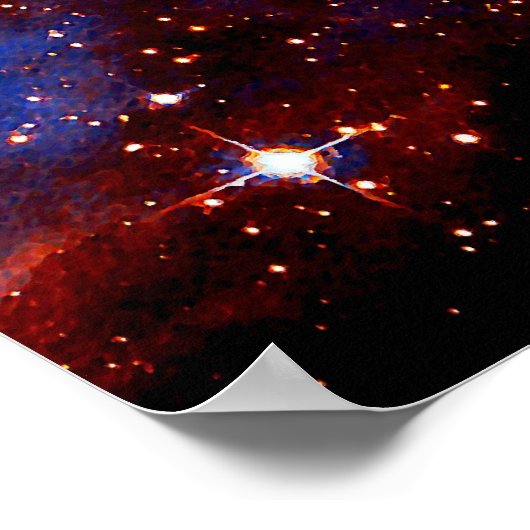 Innere Arbeiten des Universums Poster (Ecke)