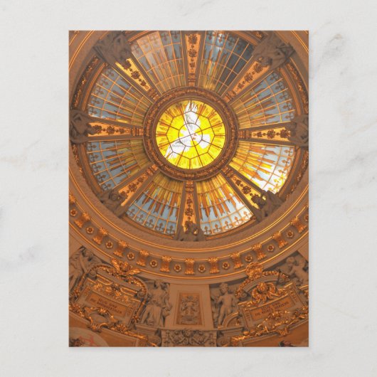 Innere Berliner Kathedrale (Berliner Dom) Postkarte (Vorderseite)