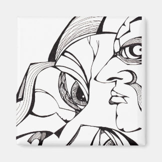 Innere Dämonen Magnet