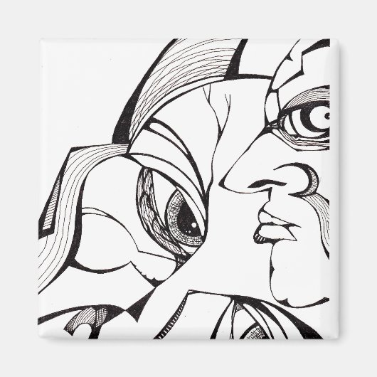 Innere Dämonen Magnet (Vorne)