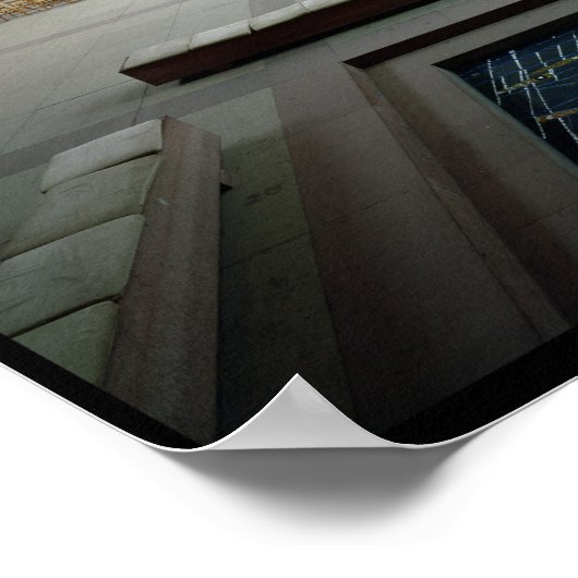 Innere der Basilika, Anfang 4. Jh. Poster (Ecke)