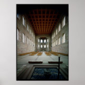 Innere der Basilika, Anfang 4. Jh. Poster (Vorne)