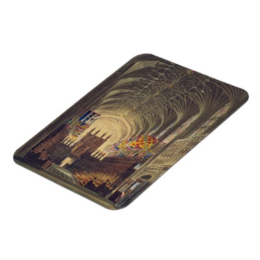 Innere der Kapelle St. George, Schloss Windsor, f Magnet (Linke Seite)