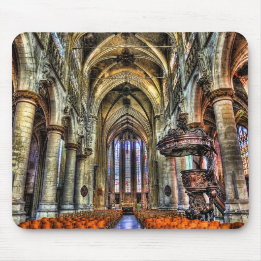 Innere der katholischen Kirche Mousepad (Vorne)