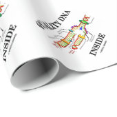 Innere der Qualitäts-DNS (DNS-Reproduktion) Geschenkpapier (Rolleneckpunkt)