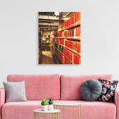 Innere des Drucklagers Leinwanddruck (Insitu (Wohnzimmer))