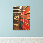 Innere des Drucklagers Leinwanddruck (Insitu (Holzboden))