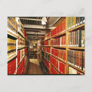 Innere des Drucklagers Postkarte