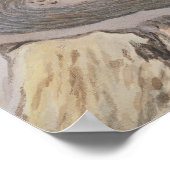 Innere des Krones Vesuv vor dem 1767 E Poster (Ecke)