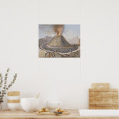 Innere des Krones Vesuv vor dem 1767 E Poster (Küche)