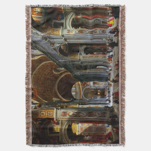 Innere des Petersdom, Rom Decke (Vorderseite Vertikal)